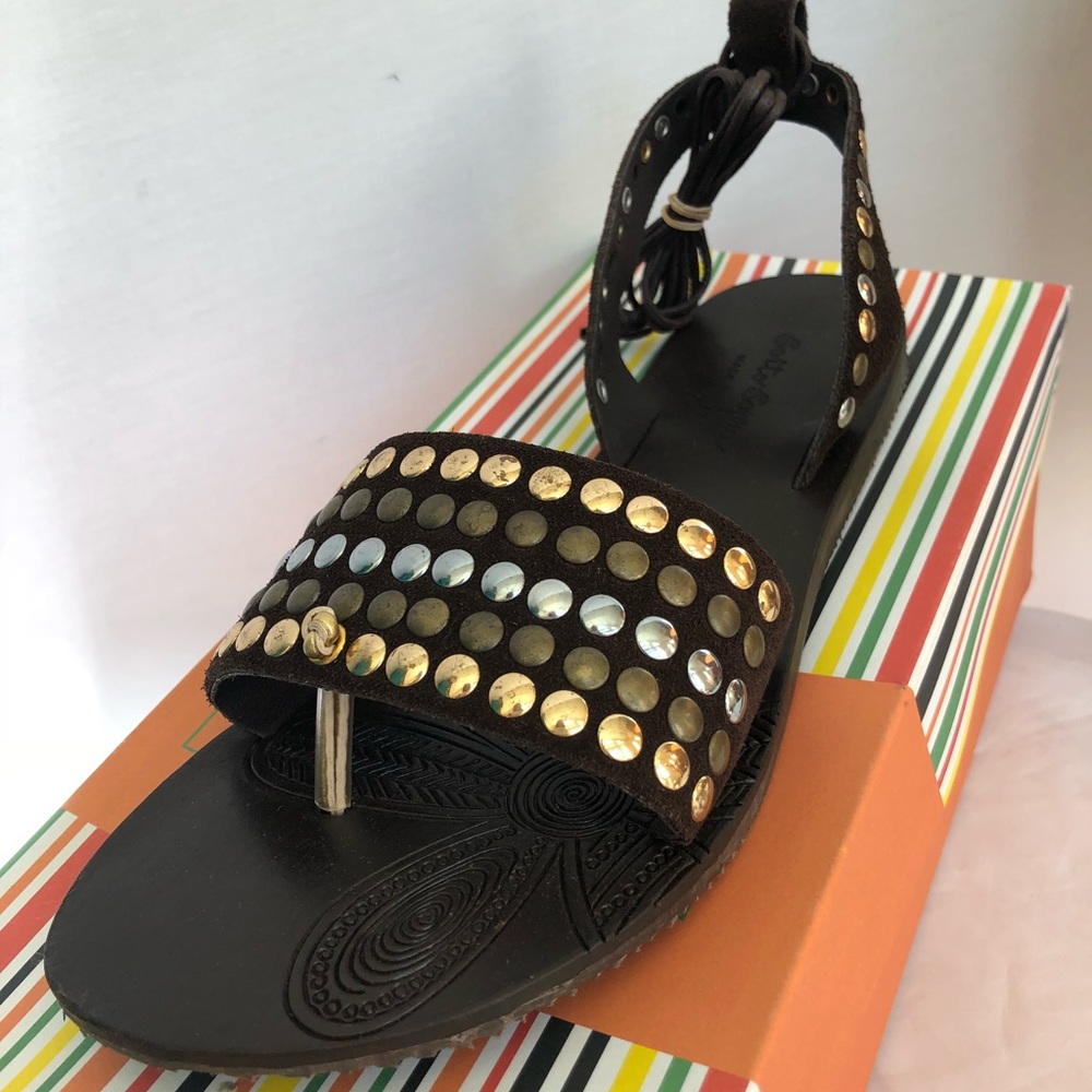 Italian leather sandals